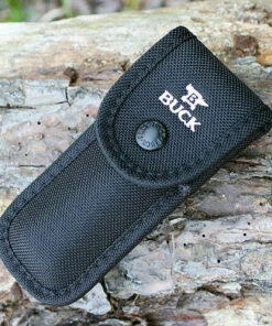 Buck Knives Buck 110BKSLT Folding Hunter LT, 3.75" 420HC Plain Blade, Black Nylon Handle -Knifeworks Sales Store 0110bkslt 09567.1566585955