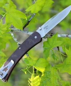 Buck Knives Buck 110BRS4 Slim Knife Pro, 3.75" S30V Plain Blade, Brown Micarta® Handle -Knifeworks Sales Store 0110brs4.3 18637.1566586288