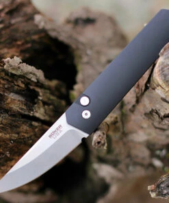 Boker Kwaiken Compact Automatic - Blk Alum. (3.25" 154CM SW) 01BO254