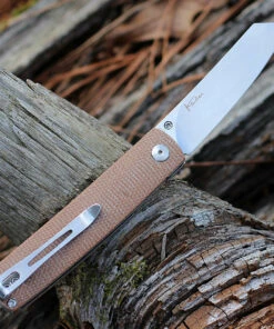 Boker Plus Tenshi - Brown Micarta (2.7" VG-10 Satin) 01BO327 5 Boker Plus Tenshi - Brown Micarta (2.7" VG-10 Satin) 01BO327 -Knifeworks Sales Store 01BO327 21003.1645472162