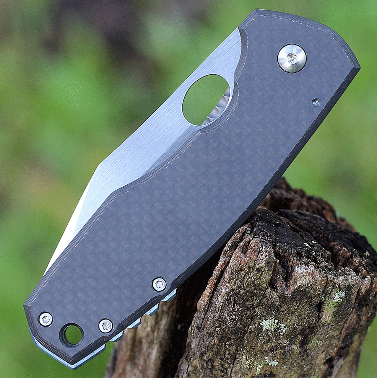 Boker Plus Vox F3 II Framelock, 01BO341, CPM-S35VN, Carbon Fiber /Titanium Handles 3 Boker Plus Vox F3 II Framelock, 01BO341, CPM-S35VN, Carbon Fiber /Titanium Handles - Image 3
