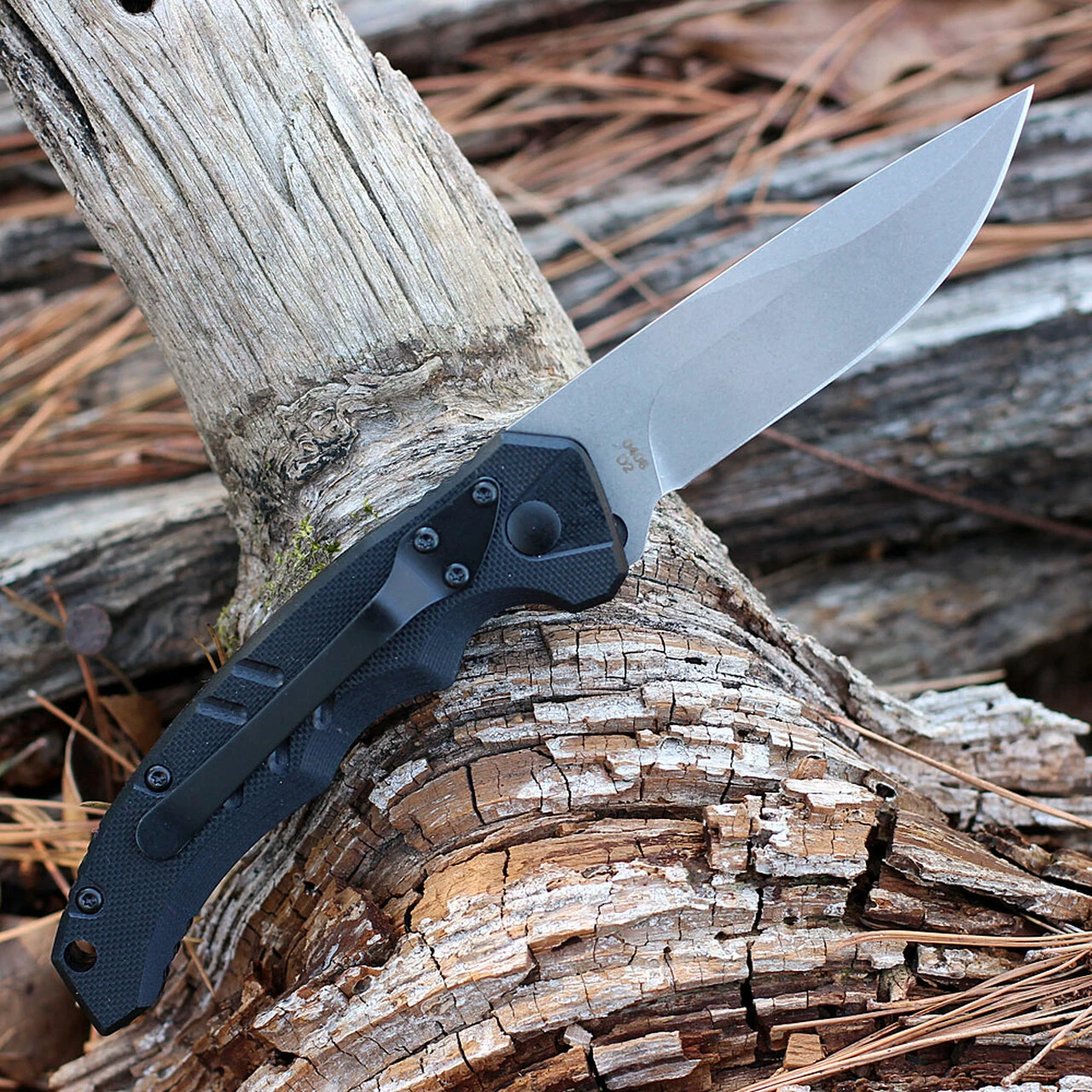 Boker Plus Intention II Automatic - Blk G10 (3.2" D2 SW) 01BO482 2 Boker Plus Intention II Automatic - Blk G10 (3.2" D2 SW) 01BO482 - Image 2