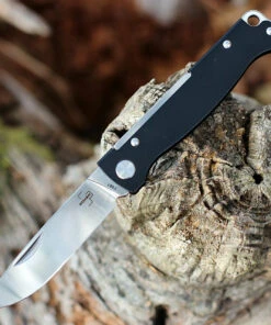 Boker Plus Atlas Black Slip Joint - Blk Stainless (2.6" 12C27 Satin) 01BO851