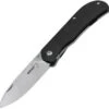 Boker Plus 01BO138 Exskelibur II, 2.8" D2 Stonewash Plain Blade, Black G-10 Handle