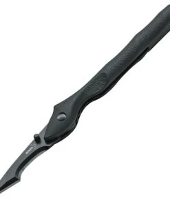 Boker Plus 01BO149 Urban Survival XL, 2.4" 440C Black Plain Blade, Black Aluminum Handle