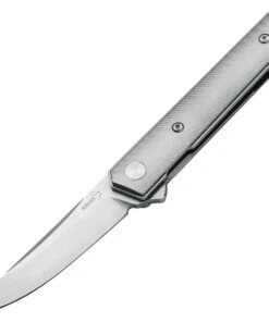 Boker Plus 01BO267 Kwaiken, 3" D2 Plain Blade, Titanium Handle