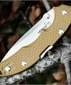 Boker Plus USA 01BO373 Patriot Coyote, 3.3" 154CM Plain Blade, Beige FRN Handles -Knifeworks Sales Store 01bo373.5 88243.1566585870