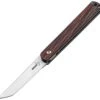 Boker Plus 01BO631 Wasabi, 2.8" 440C Plain Blade, Cocobolo Handle