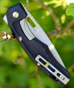 Boker Plus Warbird Manasherov 01BO754, 3.7" D2 Steel Plain Blade, Black G10 Handle -Knifeworks Sales Store 01bo754.2 85948.1566586299