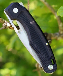 Boker Plus Warbird Manasherov 01BO754, 3.7" D2 Steel Plain Blade, Black G10 Handle -Knifeworks Sales Store 01bo754 04763.1566586298