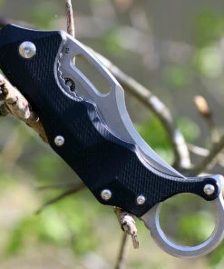 Boker Plus 01BO755 Wildcat XL, 3.4" D2 Karambit Plain Blade, Black G-10 Handle -Knifeworks Sales Store 01bo755.4 68096.1566586228
