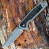 Boker Magnum 01RY701 Carbon Frame, 3.3" 440A Plain Blade, Carbon Fiber Handle