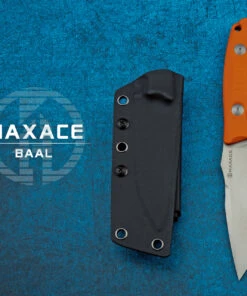 Maxace Knives Maxace Baal Tactical Fixed Orange G10 (4.1” Vanadis 4E SW) MBL02 4 Maxace Knives Maxace Baal Tactical Fixed Orange G10 (4.1” Vanadis 4E SW) MBL02 -Knifeworks Sales Store 02 1 05873.1630780658