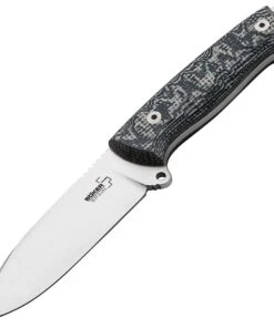 Boker Plus 02BO351 Spain Generalist Granito, 4.3" MoVa1.4116 Plain Blade, Grey Micarta Handle