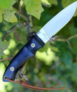Boker Magnum Trail, 3.25" satin finish 440A stainless drop point blade, Black Micarta handle -Knifeworks Sales Store 02sc099.2 65370.1566586069