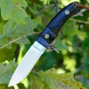 Boker Magnum Trail, 3.25" satin finish 440A stainless drop point blade, Black Micarta handle