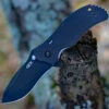 Zero Tolerance 0350TR A/O Tritium Linerlock, 3.25" Black Tungsten DLC CPMS30V Plain Blade, Black G10 Handle w. Tritium Insert