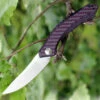 Zero Tolerance 0462 Sinkevich Flipper Knife, 3.75 in CPM-20CV Plain Blade, Carbon Fiber Handle