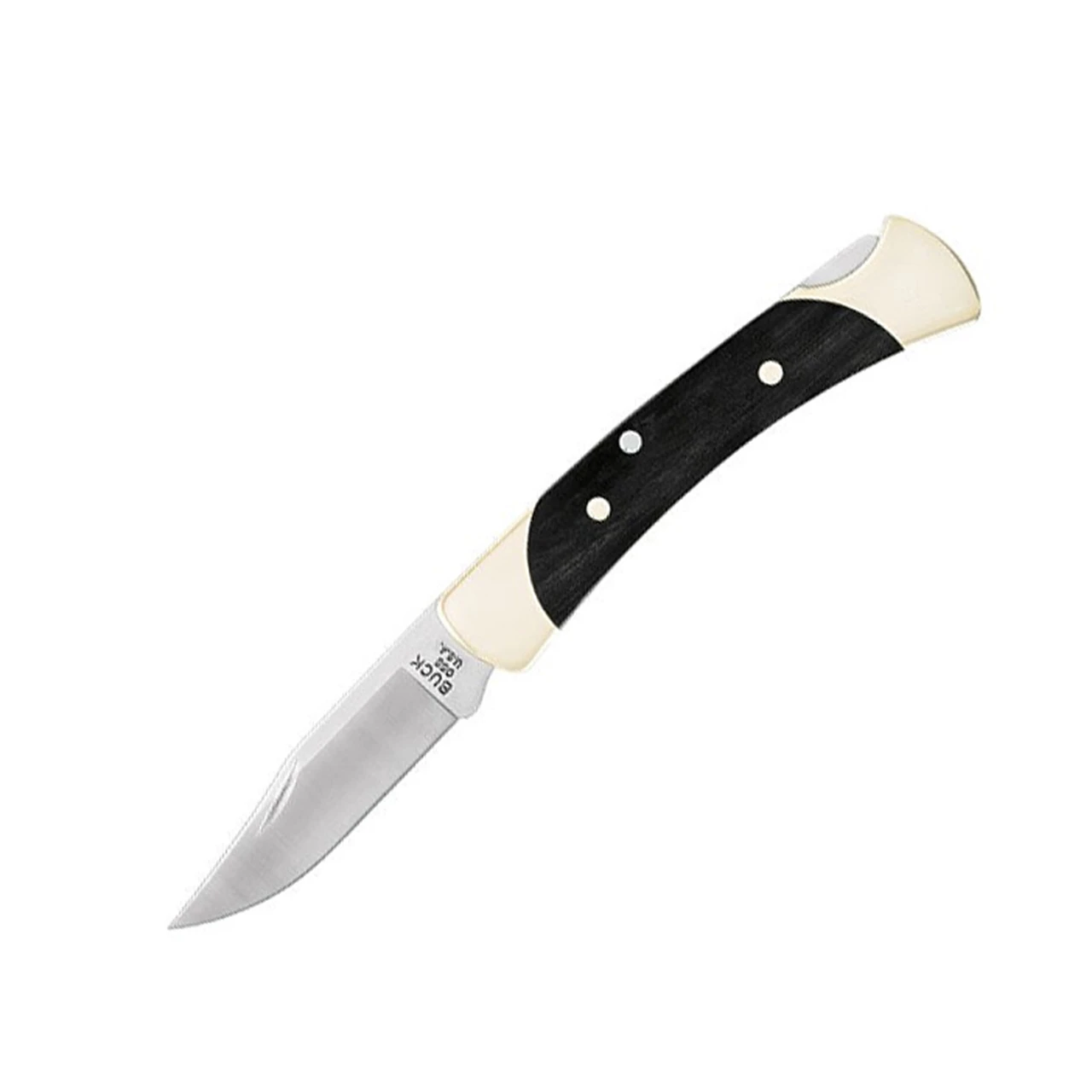 Buck Knives Buck The 55 Lockback - Genuine Ebony (2.4" 420HC Tumbled) 055BRS-B 1 Buck Knives Buck The 55 Lockback - Genuine Ebony (2.4" 420HC Tumbled) 055BRS-B