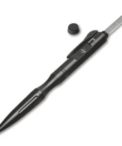 Boker Plus OTF Automatic Pen - Blk Alum (1.5" D2) Blk Ink 06EX600 -Knifeworks Sales Store 06ex600 99660.1645470194