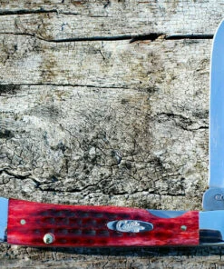 Case 10306 Kickstart TrapperLock A/O, Pocket worn Old Red Bone Handle (6154AC SS) -Knifeworks Sales Store 10306.3 68313.1585248953