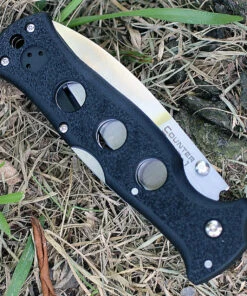 Cold Steel 10AB Counter Point 1, 4" AUS-10A Plain Blade, Black Griv Ex™ Handle -Knifeworks Sales Store 10ab.1 18762.1566585989