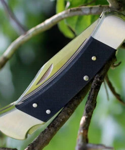 Buck Knives Buck 110BKSNS1 Folding Hunter Pro, 3.75" S30V Plain Blade, Black G-10 Handle -Knifeworks Sales Store 110bksns1.3 36784.1566585953