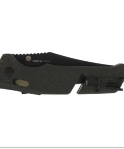 SOG 11120357 Trident MK3 AT-XR 3.75" D2 Black Plain Edge, Olive Drab GRN Handles -Knifeworks Sales Store 11120357 37514.1589490539