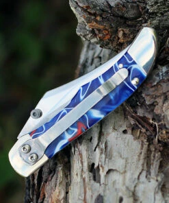 Case 11216 A/O Mid-Folding Hunter,Patriotic Kirinite Handle (101265AC SS) -Knifeworks Sales Store 11216.1 02257.1585676023