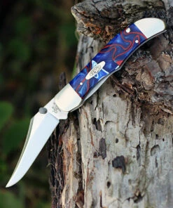 Case 11216 A/O Mid-Folding Hunter,Patriotic Kirinite Handle (101265AC SS) -Knifeworks Sales Store 11216.3 91103.1585676023