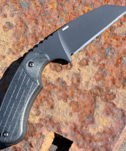 Benchmade Knives Benchmade 125BK AZERIA, 2.9" N680 Black Plain Blade, Black Grivory Handle -Knifeworks Sales Store 125bk.1 94377.1566585894