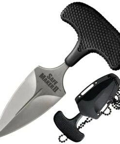 Cold Steel Safe Maker II-12DCST, 3.25 in. AUS 8A Stonewashed PlainEdge