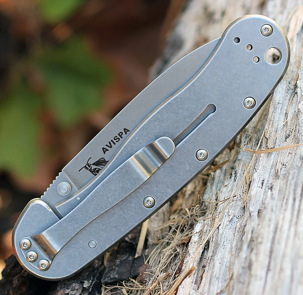 BRK Avispa 1302CB, 3.5", Stonewash D2 Steel, Plain Edge, Drop Point, Design by Esee Knives, Coyote Brown Nylon handles 4 BRK Avispa 1302CB, 3.5", Stonewash D2 Steel, Plain Edge, Drop Point, Design by Esee Knives, Coyote Brown Nylon handles - Image 4
