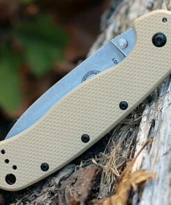 BRK Avispa 1302DT, 3.5", Stonewash D2 Steel, Plain Edge, Drop Point, Design by Esee Knives, Desert Tan Nylon handles 6 BRK Avispa 1302DT, 3.5", Stonewash D2 Steel, Plain Edge, Drop Point, Design by Esee Knives, Desert Tan Nylon handles -Knifeworks Sales Store 1302dt 36694.1566585924