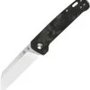 QSP Knife QSP Penguin - Shredded CF / Blk G-10 (3" D2 Two-Tone) QS130-T