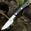 Bark River Knives Rascal II-BA14152MBC, 3.0" CPM 154, Black Canvas Micarta Handle