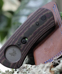 Benchmade Knives Benchmade 1500 Cigar Cutter CPM -S30V, Chocolate/Brown/Red layered Richlite Handle -Knifeworks Sales Store 1500.4 39283.1619107036