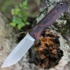 Benchmade Knives Benchmade 15002 Saddle Mountain Skinner, 4.20" CPM-S30V Satin Drop Point Blade, Stabilized Wood Handle