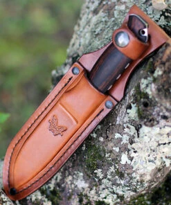 Benchmade Knives Benchmade 15002 Saddle Mountain Skinner, 4.20" CPM-S30V Satin Drop Point Blade, Stabilized Wood Handle -Knifeworks Sales Store 15002 55918.1596476468