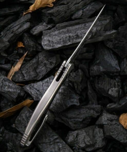 We Knife Co. We Knife Synergy 2 Framelock Folder 912CFDS1, 3.49" Heimskringla Damasteel Tanto Plain Blade, 6AL4V Titanium with Shredded Carbon Fiber Inlay Handle -Knifeworks Sales Store 1575253672267450 69862.1582055194