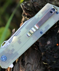 Artisan Cutlery Artisan Littoral ATZ1703PCG , 3.54 in. D2 Plain Blade, Camo G10 Handle -Knifeworks Sales Store 1703pcg.2 11639.1566586058