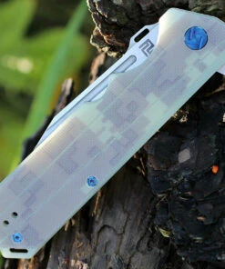 Artisan Cutlery Artisan Littoral ATZ1703PCG , 3.54 in. D2 Plain Blade, Camo G10 Handle -Knifeworks Sales Store 1703pcg.3 70788.1566586058