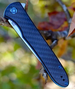 Artisan Cutlery Artisan ATZ1707PCF Shark, 3.94" S35VN Plain Blade, Carbon Fiber G-10 Handle -Knifeworks Sales Store 1707pcf 58985.1566585988