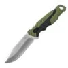 Buck Knives Buck Large Pursuit 656GRS, 420H Stainless Steel Drop Point Plain Blade, Green and Black GFN/Versaflex Handle