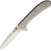 Al Mar Ultralight Hawk Framelock 4112 , 2.75" TC4 Titanium, Plain Blade, Titanium Handle