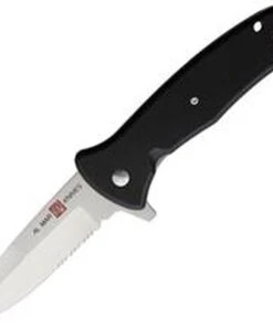 Al Mar SERE 2020 Linerlock A/O 2203, 3.6" D2 Combo Blade, G-10 Handle