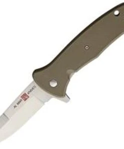 Al Mar SERE 2020 Linerlock A/O 2214, 3.6" 8Cr13MoV SS Plain Blade, FRN Handle, Coyote