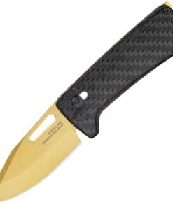 Cold Steel SOG Ultra XR, 2.8" Gold CRYO S35VN Plain Blade, Carbon Fiber Handle