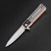 Artisan Cutlery Artisan Classic ATZ1802GGDS, 3.94" S35VN Plain Blade, Rose G10 Handle