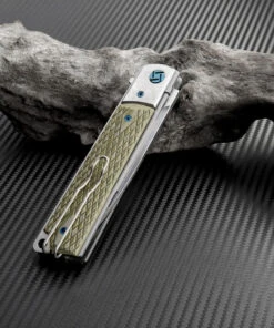 Artisan Cutlery Artisan Classic Damascus ATZ1802GDGN, 3.94" Damascus Plain Blade, Green G10/Damascus Handle -Knifeworks Sales Store 1802gd gn 01 preview 68740.1566586103